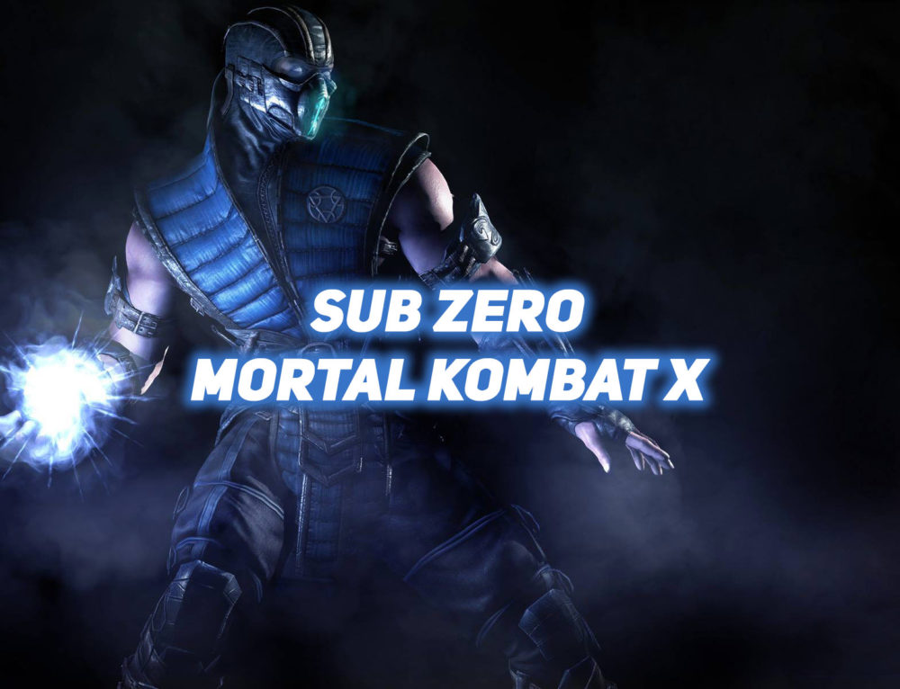 Sub Zero Mortal Kombat X